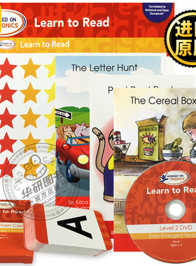 Hooked on Phonics Learn to Read - Level 2 Early Emergent Readers (Pre-K | Ages 3-4)迷上自然拼读系列 第二级 3-4岁