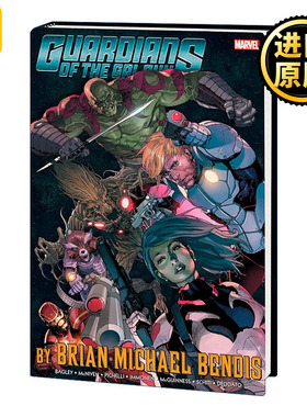英文原版 Guardians Of The Galaxy By Brian Michael Bendis Omnibus Vol. 1 银河护卫队精选集 卷一精装收藏版进口英语原版书籍