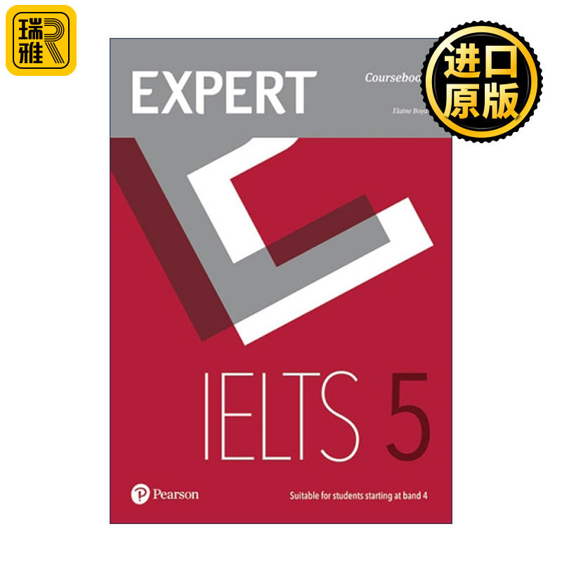 英文原版 EXPERT IELTS 5 CB + ONLINE AUDIO 雅思5分课程教材 含在线音频 英文版 进口英语原版书籍