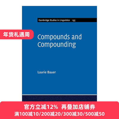Compounds and Compounding 复合词和复合法 剑桥语言学研究系列