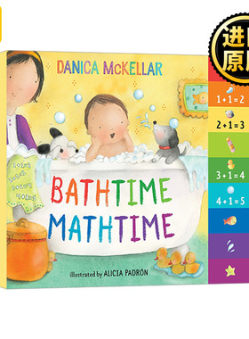 英文原版 Bathtime Mathtime (McKellar Math) 2-5 Alicia Padrn