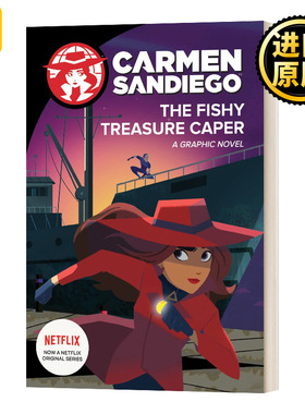 The Fishy Treasure Caper (Graphic Novel) 神偷卡门1 电影漫画故事图画书 Netflex剧
