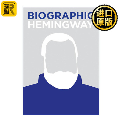英文原版 Biographic Hemingway 海明威 文学巨匠 信息图表式精装名人传记 英文版 进口英语原版书籍