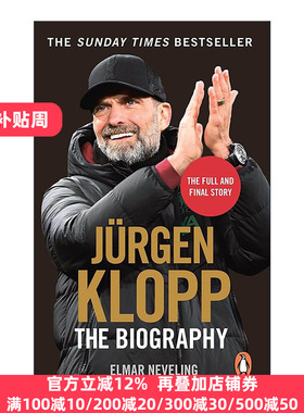 英文原版 Jürgen Klopp 尤尔根·克洛普传记 利物浦主教练 英文版 进口英语原版书籍