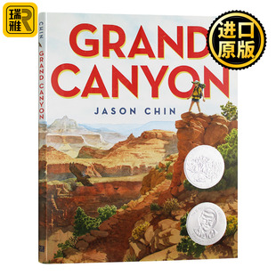 儿童英语绘本 原著进口英语书籍 大峡谷 正版 纯全英文版 全英文版 Chin Jason 英文原版 Canyon Grand
