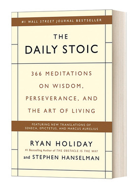 英文原版 The Daily Stoic 斯多葛日报 精装 人生哲学 励志 英文版 Ryan Holiday 进口英语原版书籍