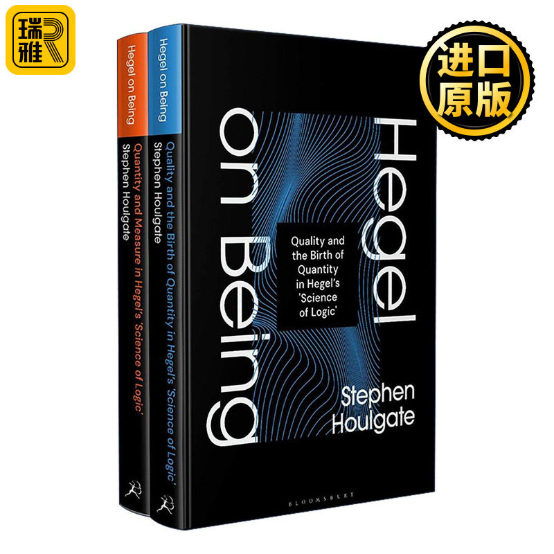 英文原版 Hegel on Being 斯蒂芬·霍尔盖特 论黑格尔的 存在 两卷本 英文版 进口英语原版书籍