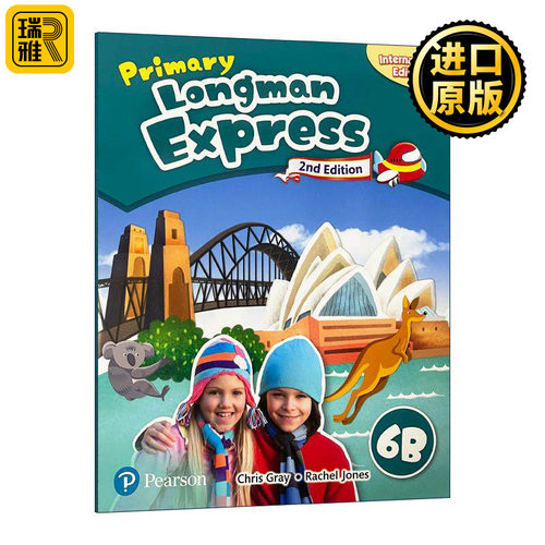 英文原版 Primary Longman Express 6B 朗文PLE小学英语六年级下册  主课本 英文版 进口英语原版书籍