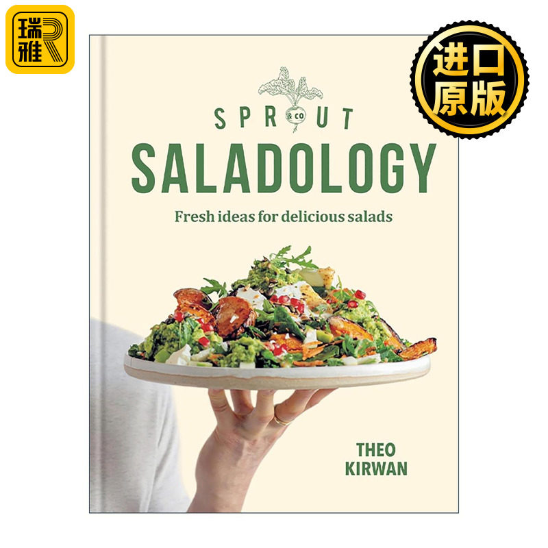 英文原版 Sprout & Co Saladology 都柏林餐厅 沙拉学 100个餐厅同款低卡主食碗食谱精装 英文版 进口英语原版书籍