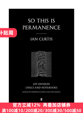 So This is Permanence 所以这是永恒  Joy Division歌词及创作笔记集