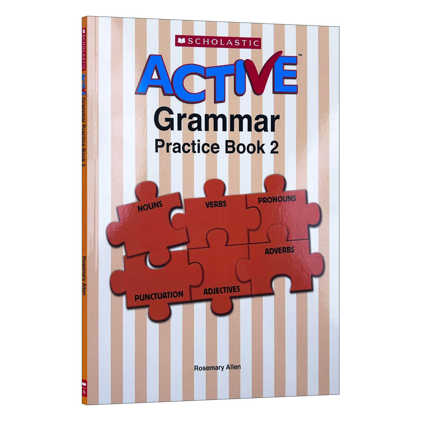 英文原版 Active Grammar Practice Book 2 学乐活跃英语语法练习册2 英文版 进口英语原版书籍