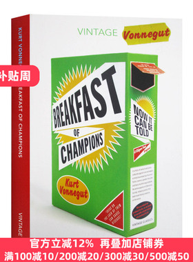 冠军的早餐 英文原版小说 Breakfast Of Champions 英文版 Kurt Vonnegut 进口英语原版书籍