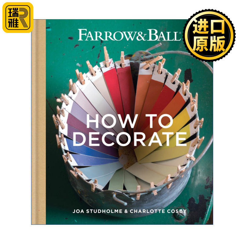 Farrow & Ball How to Decorate 涂料墙纸品牌Farrow&Ball 家居装饰指南 精装