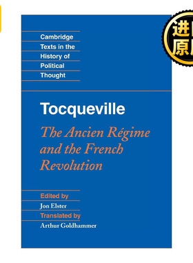 英文原版 Tocqueville The Ancien Régime and the French Revolution 托克维尔 旧制度与大革命 英文版 进口英语原版书籍
