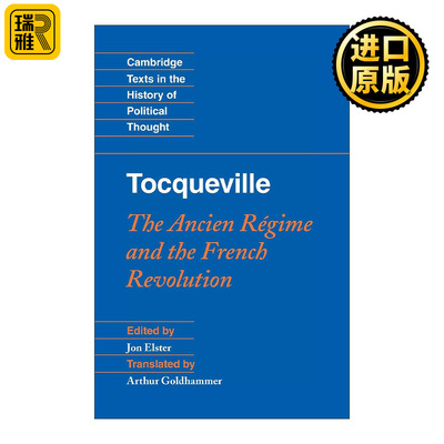 英文原版 Tocqueville The Ancien Régime and the French Revolution 托克维尔 旧制度与大革命 英文版 进口英语原版书籍