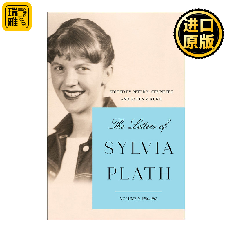 The Letters of Sylvia Plath Vol 2 西尔维亚普拉斯的书信第二卷 精装 英文原版 书籍/杂志/报纸 文学类原版书 原图主图