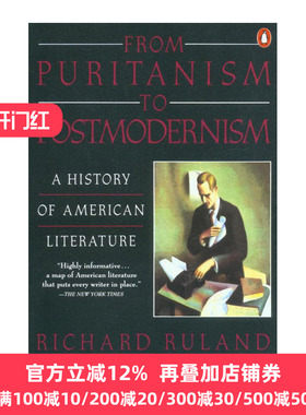 英文原版 From Puritanism to Postmodernism Malcolm Bradbury