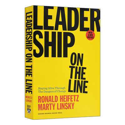 精装 Leadership on the Line Revised Ronald A Heifetz 英文原版进口书籍