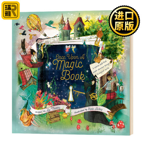Once Upon a Magic Book 从前有本魔法书 英文原版 Ms. Lily Murray 全英文版进口原版英语书籍