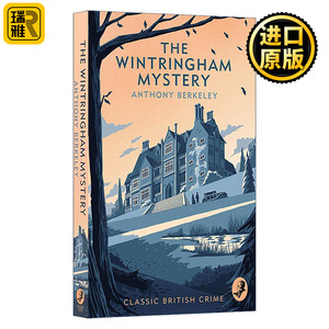 英文原版 The Wintringham Mystery 温特林厄姆庄园迷案 名媛失踪案 安东尼?伯克利经典侦探小说 英国侦探小说黄金时代 英文版