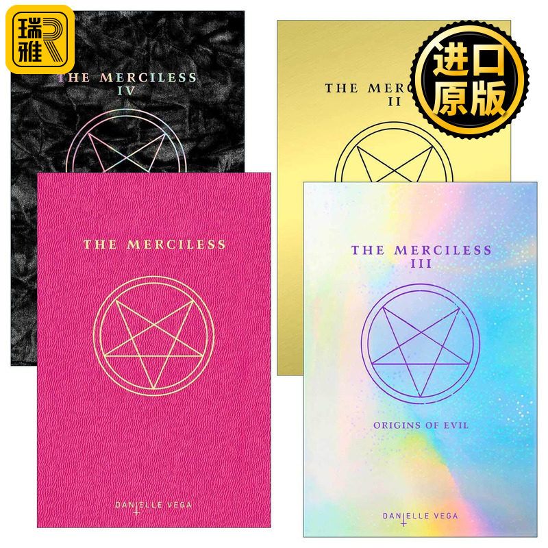 英文原版 The Merciless 无情者系列1-4册 青少年恐怖小说 Danielle Vega 英文版 进口英语原版书籍