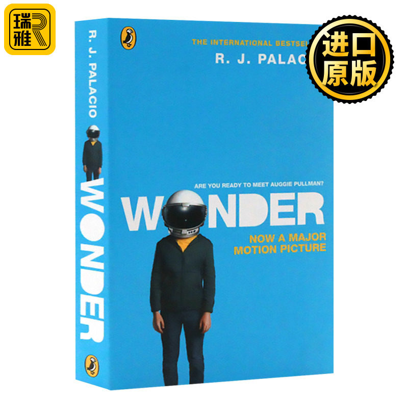 wonder (film tiein) 奇迹男孩 影视封面版 英文原版