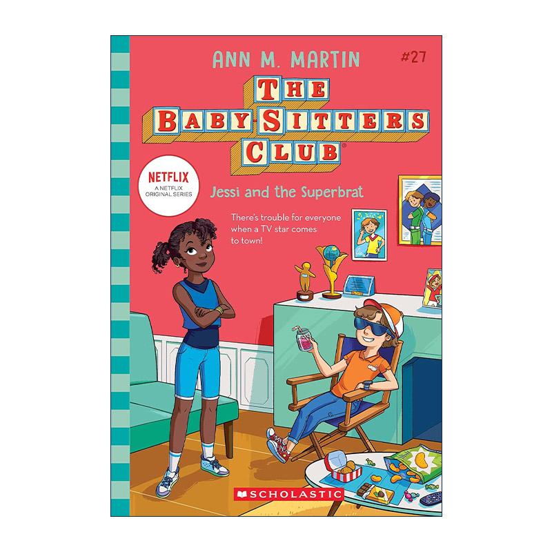 英文原版 Jessi and the Superbrat 保姆俱乐部小说27 英文版 进口英语原版书籍