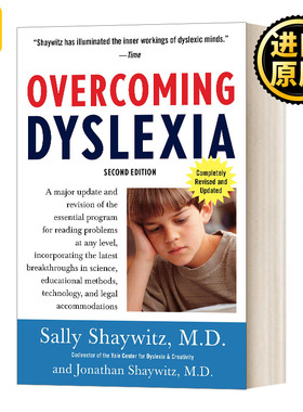 克服阅读障碍 2020年版 英文原版 Overcoming Dyslexia 2020 Ed 英文版 Sally E Shaywitz 进口英语原版书籍
