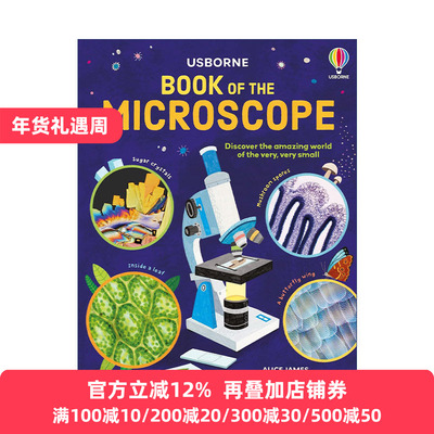 Usborne Book of the Microscope 显微镜的世界 尤斯伯恩儿童科普百科读物精装
