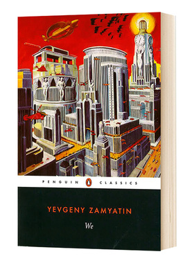 We 我们 英文原版 反乌托邦代表作之一 Black Classics 英文版 Zamyatin 全英文版进口原版英语书籍