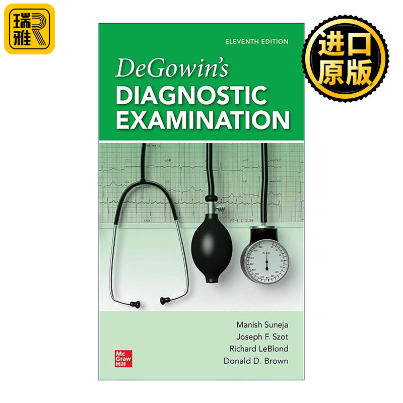 英文原版 Degowin's Diagnostic Examination 临床诊断学手册 第11版 英文版 进口英语原版书籍