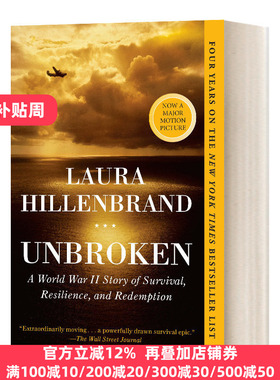 英文原版 Unbroken 坚不可摧 英文版 Laura Hillenbrand 进口英语原版书籍