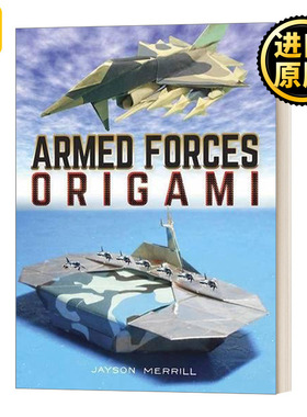 英文原版 Armed Forces Origami 武装部队折纸 英文版 Jayson Merrill 进口英语原版书籍