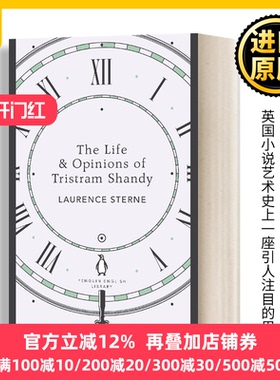 Tristram Shandy 项狄传 英文原版