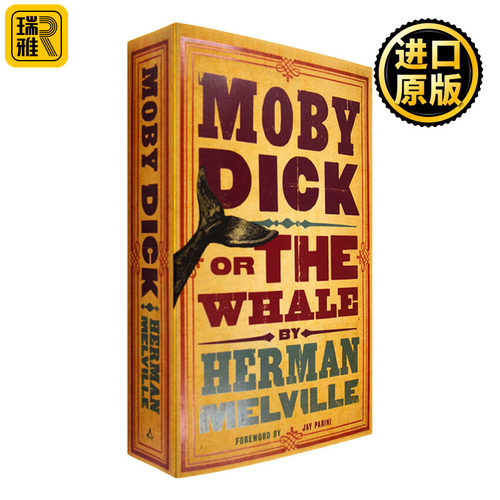 白鲸 Moby Dick 英文原版小说 白鲸记 世界文学名著 赫尔曼梅尔维尔 Herman Melville 英文版进口原版英语书籍
