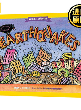 英文原版 Jump Into Science Earthquakes 投身科学系列 地震 National Geographic Kids 英文版 DR. ELLEN J. PRAGER进口英语书籍
