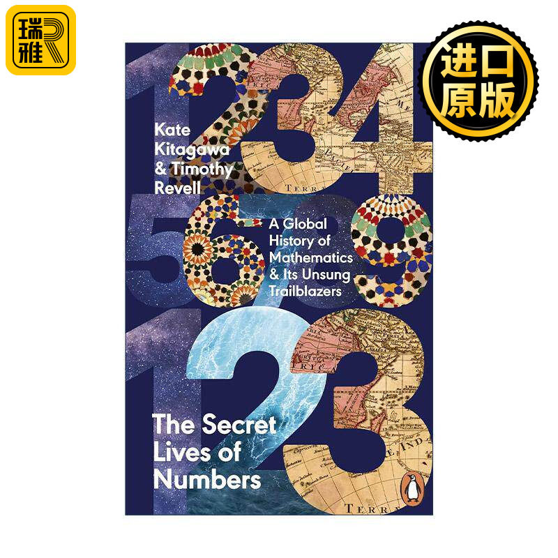 英文原版 The Secret Lives of Numbers 数字的秘密生活 数学史及其无名开拓者 英文版 进口英语原版书籍