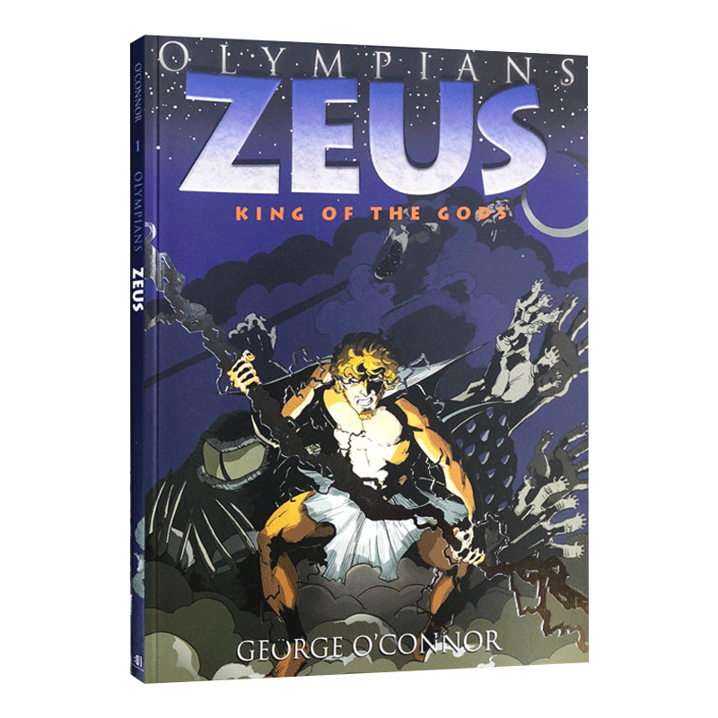 Olympians Zeus 奥林匹斯主神系列 宙斯 英文原版儿童漫画