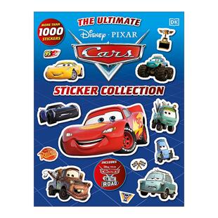 英文原版 Disney Pixar Cars Ultimate Sticker Collection 赛车总动员 贴纸 迪士尼皮克斯动画电影周边 英文版 进口英语原版书籍