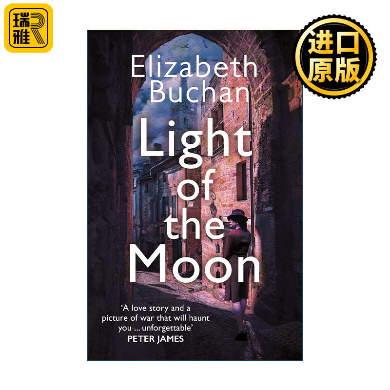 英文原版 Light of the Moon 月亮之光 Elizabeth Buchan 畅销战时间谍爱情小说 英文版 进口英语原版书籍