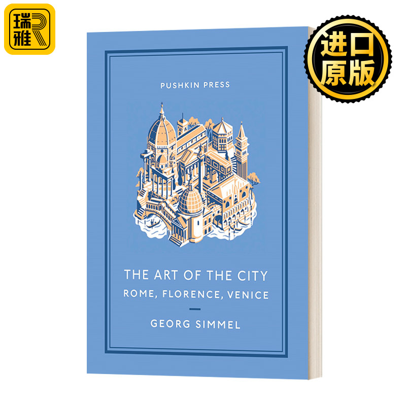 The Art Of The City Pushkin Georg Simmel 书籍/杂志/报纸 文学小说类原版书 原图主图