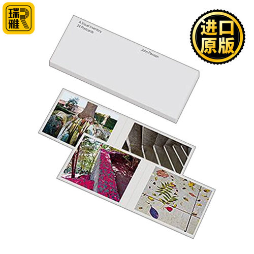 英文原版 Pawson John A Visual Inventory Postcards 极简主义建筑大师约翰·帕森 视觉作品明信片 精装 英文版 进口英语原版书