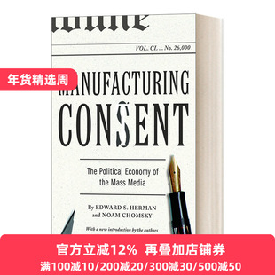 英文原版 Manufacturing Consent 制造共识 大众传媒的政治经济学 英文版 Edward S. Herman,Noam Chomsky 进口英语原版书籍