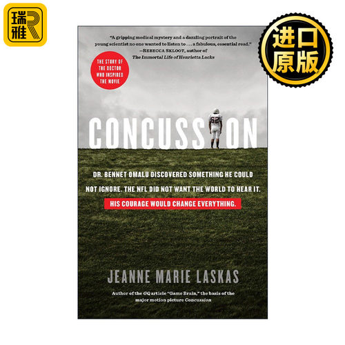 Concussion 震荡效应 同名电影原著 脑部运动创伤 橄榄球 Jeanne Marie Laskas