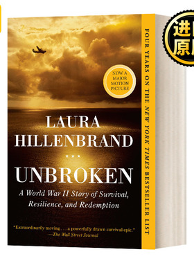 英文原版 Unbroken 坚不可摧 英文版 Laura Hillenbrand 进口英语原版书籍