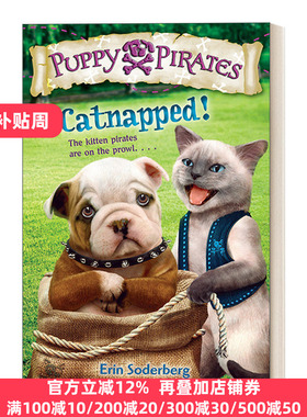 英文原版 Puppy Pirates 03: Catnapped! 03! Erin Soderberg