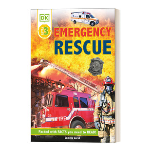 英文原版 DK Readers Level 3-Emergency Rescue DK分级读物L3 英文版 James Floyd Kelly 进口英语原版书籍
