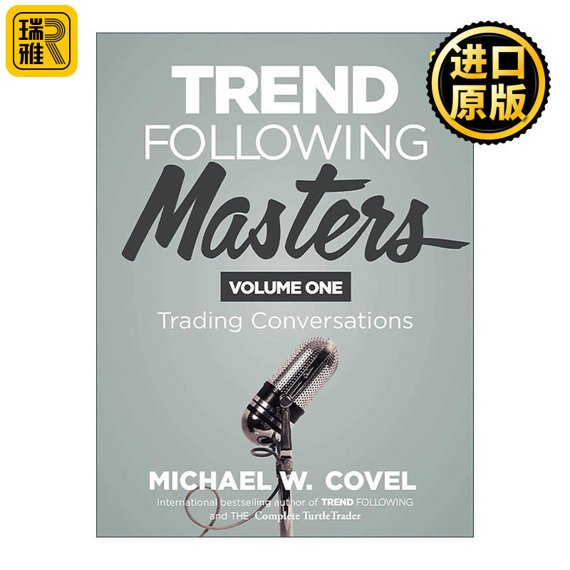 英文原版 Trend Following Masters  Volume 1 趋势跟踪交易指南 卷1 精装 Michael Covel 英文版 进口英语原版书籍