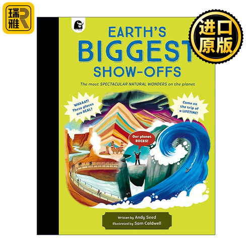 英文原版 Earth's BIGGEST Show-Offs 地球上壮观的自然奇观 儿童科普百科绘本精装 英文版 进口英语原版书籍