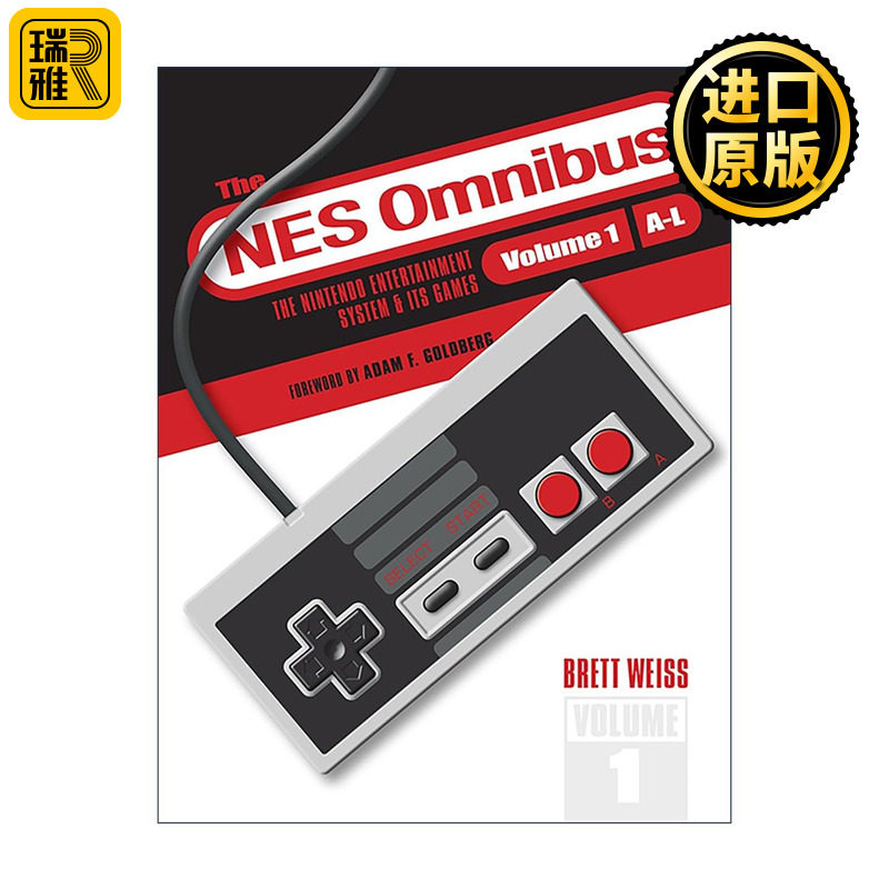 英文原版 The NES Omnibus Vol.1 红白机精选集 任天堂娱乐系统及其游戏 卷一 精装插图版 英文版 进口英语原版书籍
